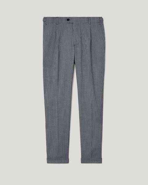 Slim Stretch Tailored Fashion Pant With Pleat